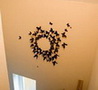 Декор бабочками - декоративные бабочки на стенах