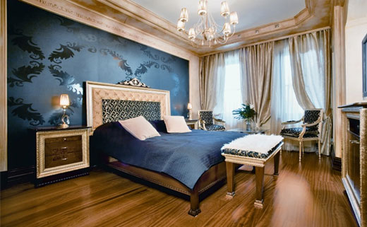 классический дизайн - спальная